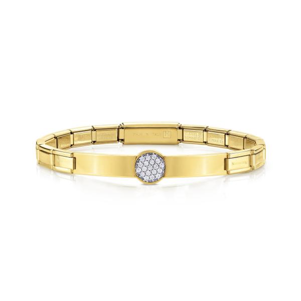 Nomination  TRENDSETTER Armband   Gelbes Gold und Weiss 021121/021