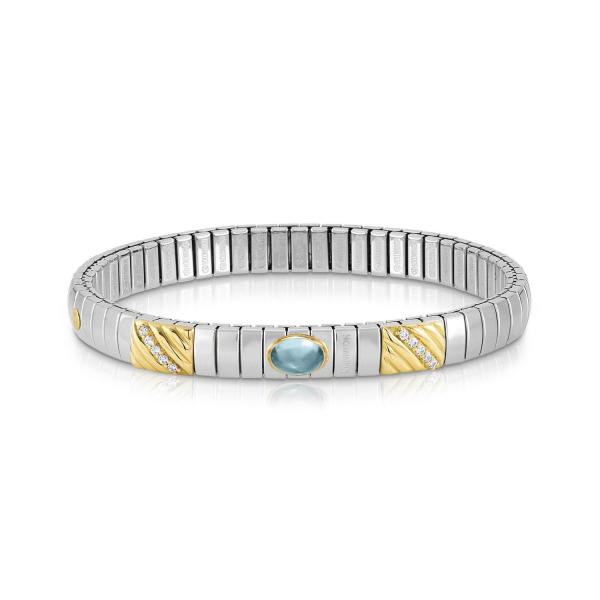 Nomination  Armbänder N.Y.S.   TOPAS BLAU 042434/025
