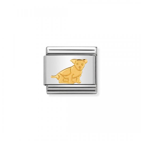 Nomination  Composable Classic   sitzender Hund 030112/33