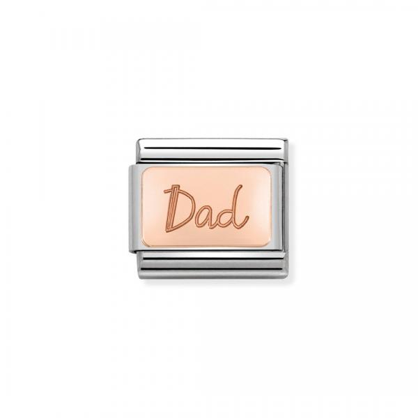 Nomination  COMPOSABLE CLASSIC   Plakette Dad 430101/32