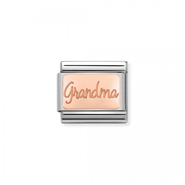 Nomination  COMPOSABLE CLASSIC   Plakette Grandma (Oma 430101/36