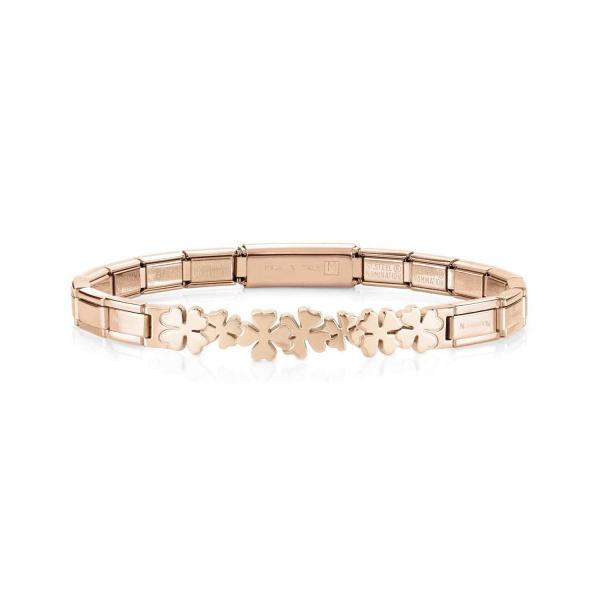 Nomination  TRENDSETTER Armband   Kleeblatt Roségold 021111/008