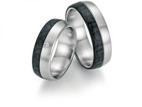 Trauringe Carbon von Fischer 22 01050/060