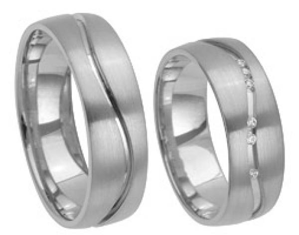 Trauringe Weissgold von Kühnel 517351