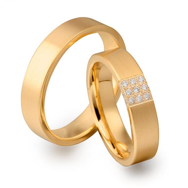 Trauringe Gelbgold von Kühnel 7395