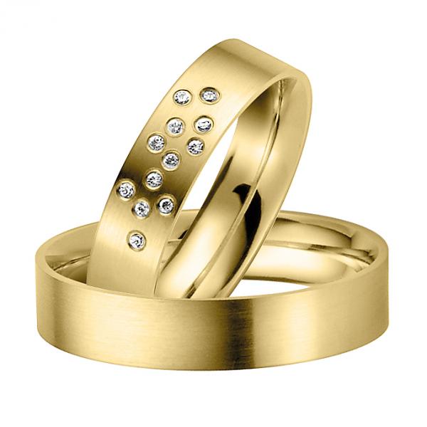 Rauschmayer Trauringe Gelbgold 11-05544 + 10-05544