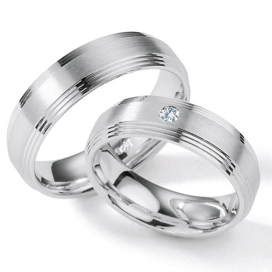 Partnerringe aus Silber